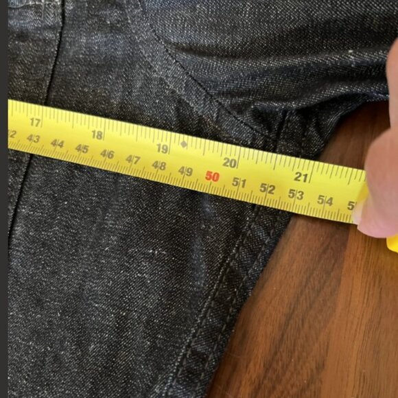 G-Star men's shirt M dark blue denim L/S slim fit zip pocket New without Tag - Picture 11 of 13